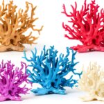 Coral Reef Decor 5 Pcs Artificial Plastic Plants Aquarium by ASUNFO-0