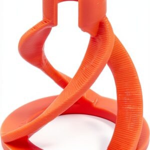 Printed Reef Coral Frag Plug Sand Stands Set of 5 Standard Orange-0