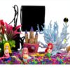 Mermaids Castle Fish Tank Decorations Calofun 28‑Pack Pink Décor-5