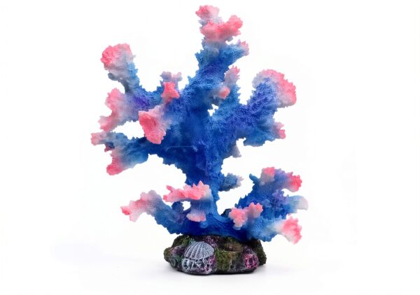 Aquarium Coral Ornament Besimple Polyresin Coral 5.7x5.1x6.3in-3