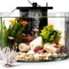 Fish Tank Fake Coral Xyembu Artificial Aquarium Decor - Black ABS-4