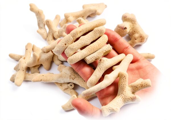 Crushed Coral for Aquarium GH by YZHZOM 500g Natural Filter Media-1