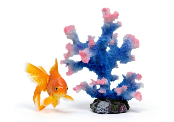 Aquarium Coral Ornament Besimple Polyresin Coral 5.7x5.1x6.3in-5