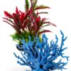 Mermaids Castle Fish Tank Decorations Calofun 28‑Pack Pink Décor-3